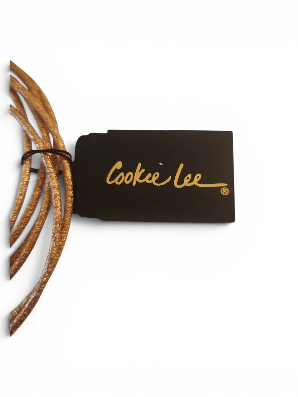 NWT Vintage Cookie Lee Y2k Boho Goldtone Stardust Textured Bangles-Set Of 6